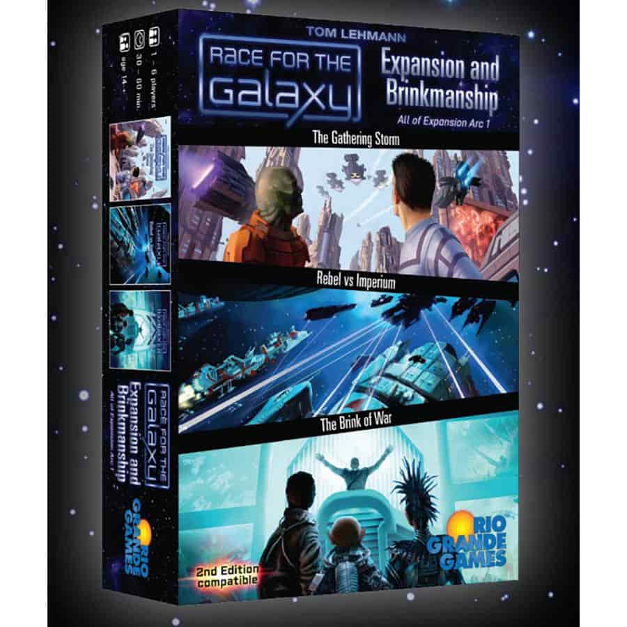 Race for the Galaxy: Expansion and Brinkmanship Expansion Arc 1 (2nd Edition Compatible)