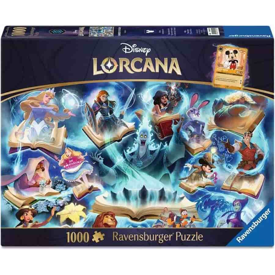 Ravensburger: Disney Lorcana: Glimmers Of The Realm Puzzle: Sapphire (1000pc)