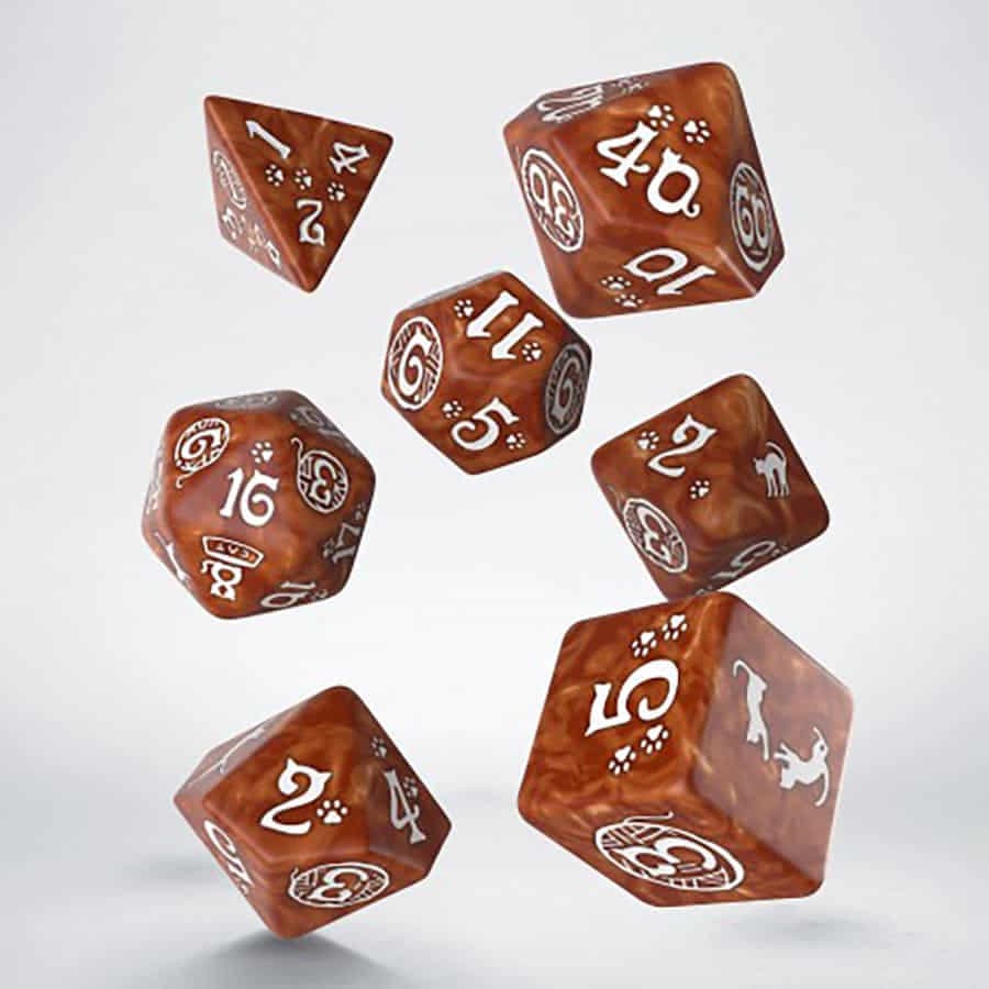 Q-Workshop: Cats Dice Set - Muffin