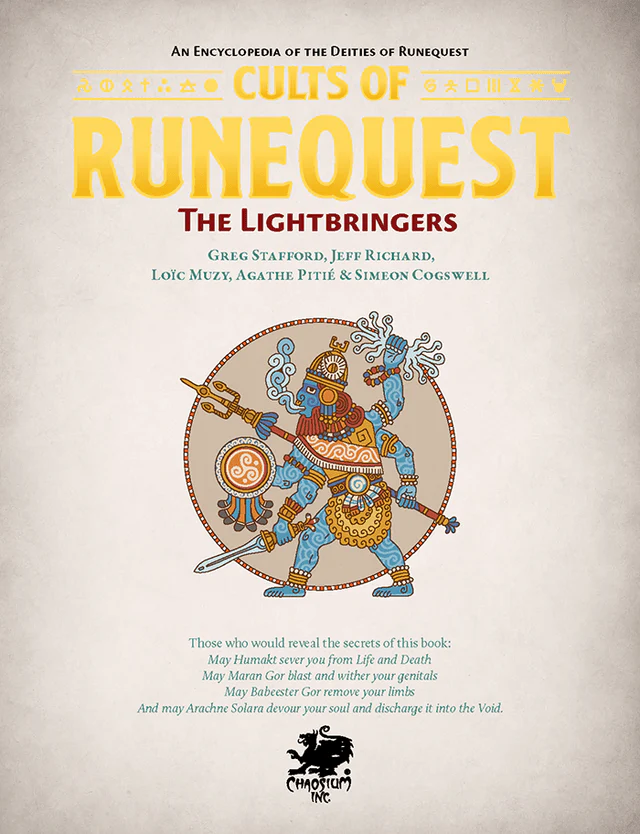 RuneQuest RPG: Cults of RuneQuest - The Lightbringers - Image 3