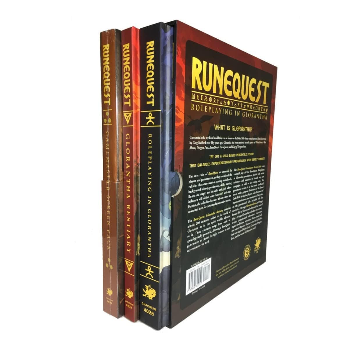 RuneQuest RPG: Roleplaying in Glorantha Deluxe Slipcase Set - Image 2