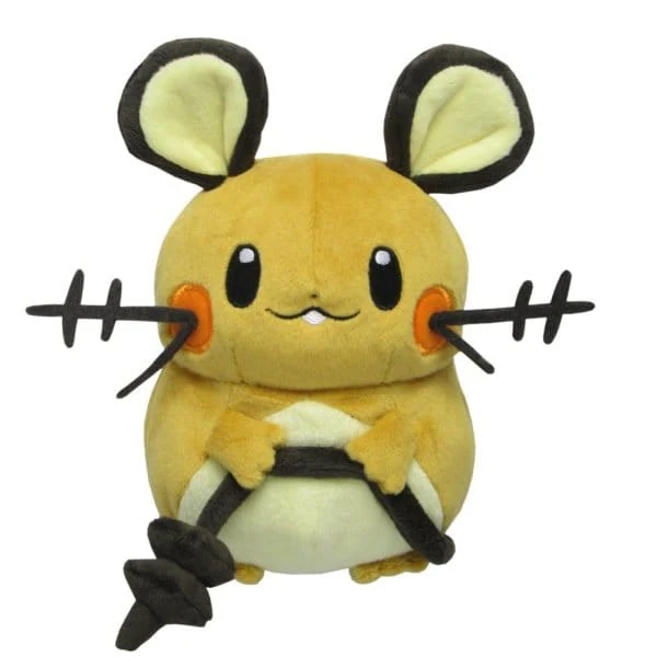 Sanei Pokemon All Star Collection: Dedenne Plush, 7"