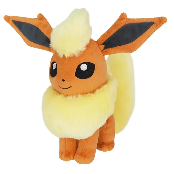 Sanei Pokemon: All Star Collection - Flareon Plush, 7.5"