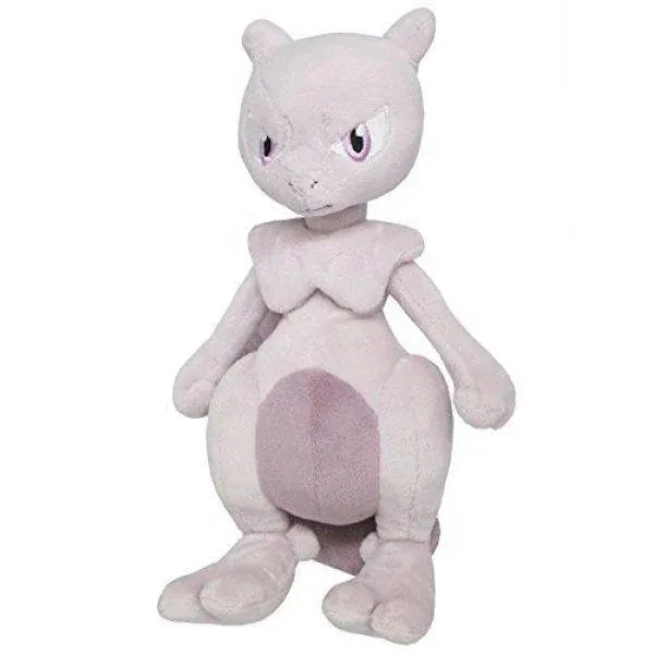 Sanei Pokemon All Star Collection: Mewtwo Plush, 10.5"