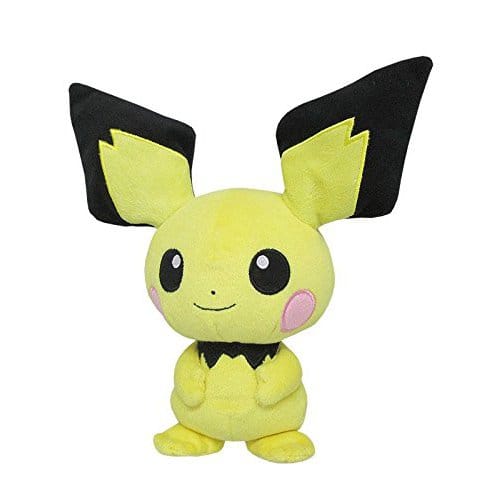 Sanei Pokemon All Star Collection: Pichu Plush, 8"