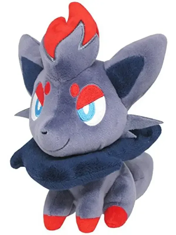 Sanei Pokemon All Star Collection: Zorua Plush, 7"