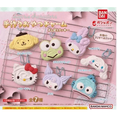 Sanrio Characters Handmade Snack Charm #Squeezed Cookie Gashapon
