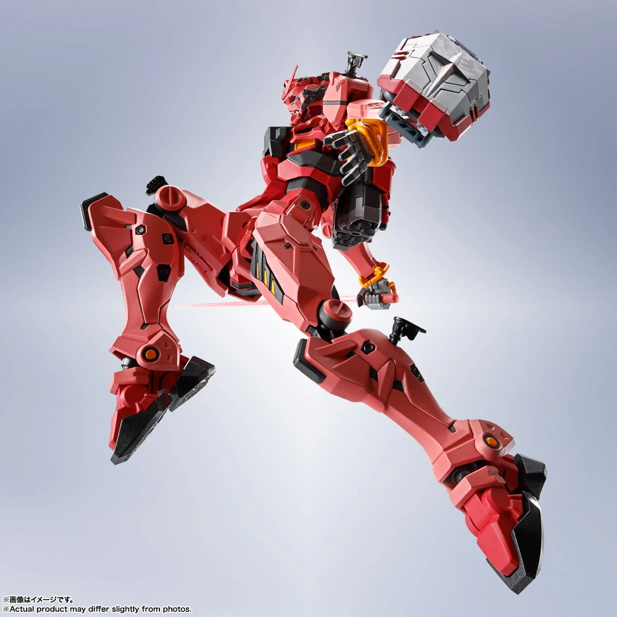 Mobile Suit Gundam: [Side MS] Red Gundam - Tamashii Nations Metal Robot Spirits Figure - Image 5
