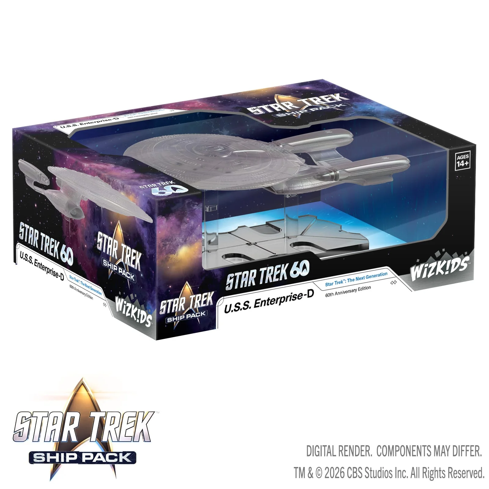 Star Trek Ship Pack: U.S.S. Enterprise - 60th Anniversary Edition (Pre-Order) - Image 3