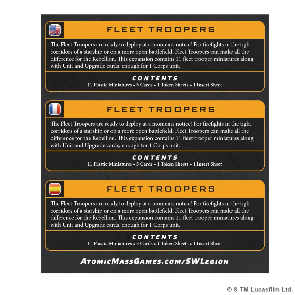 Star Wars: Legion – Fleet Troopers Unit - Image 3