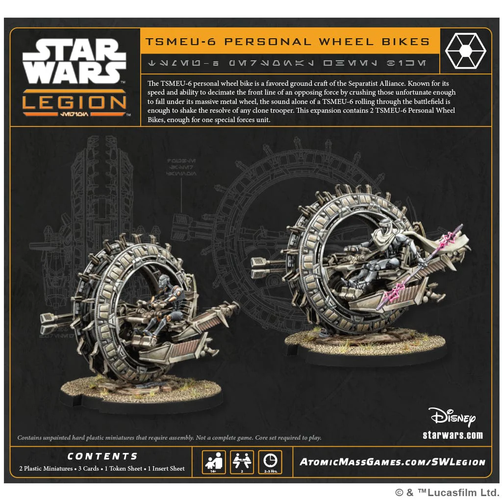 Star Wars: Legion – TSMEU-6 Personal Wheel Bike - Image 3