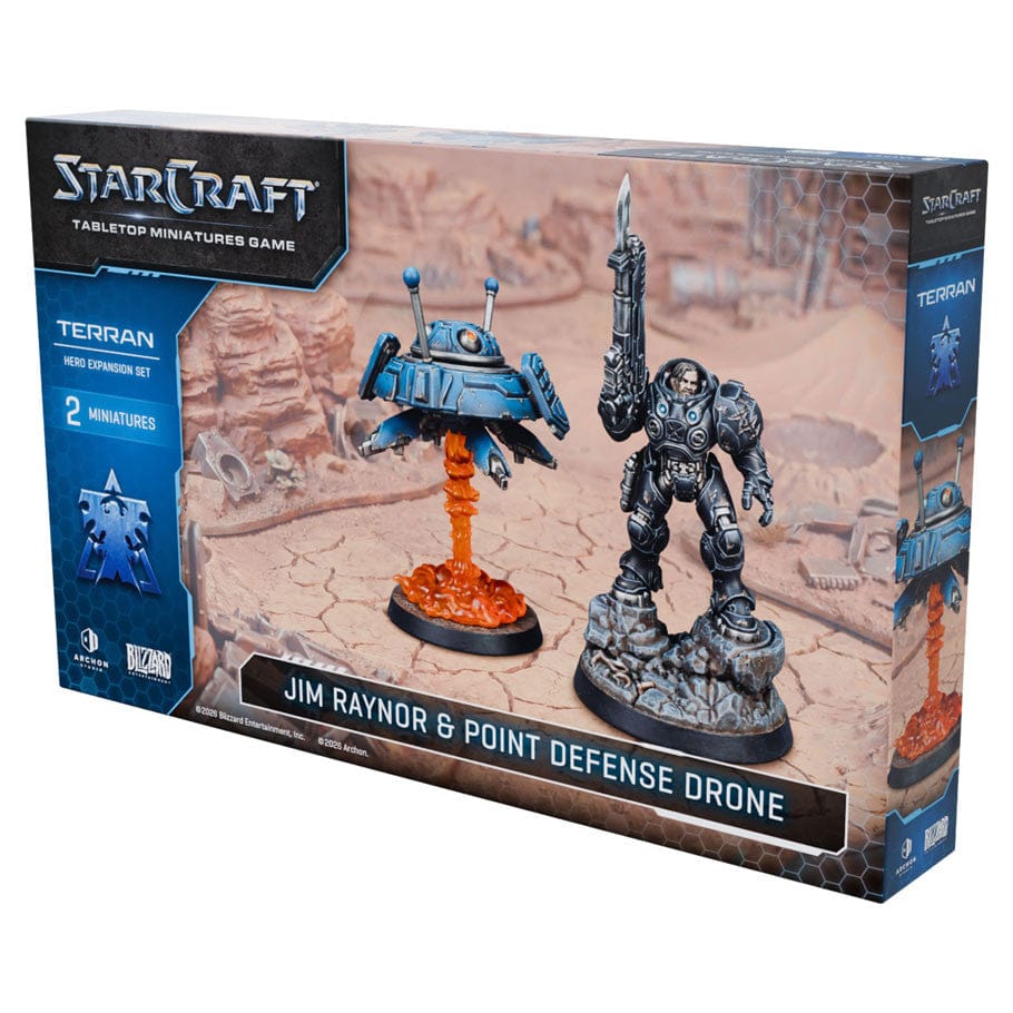 StarCraft: The Miniatures Game - Terran: Jim Raynor Hero Expansion Set (Pre-Order)