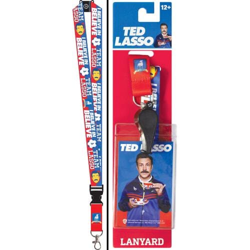 Ted Lasso Lanyard with Whistle