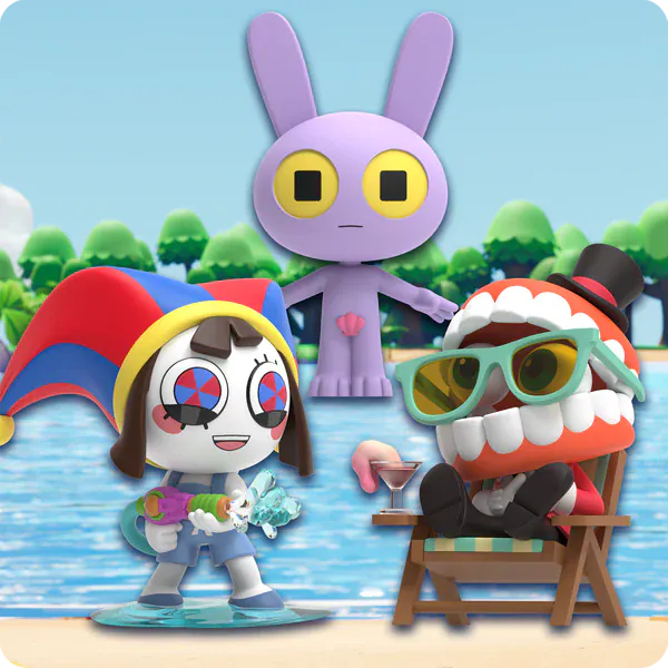 The Amazing Digital Circus: Beach Vacation Series - Animiniz Blindbox - Image 3