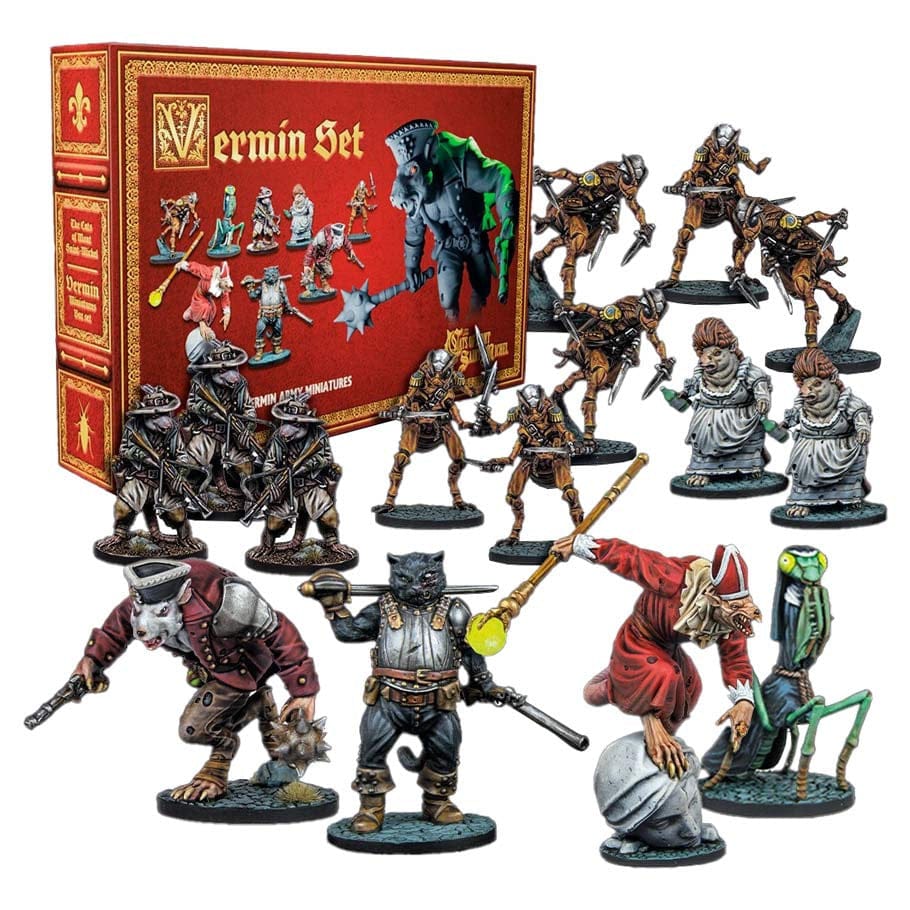 The Cats of Mont Saint-Michel: Miniatures - Vermin Set