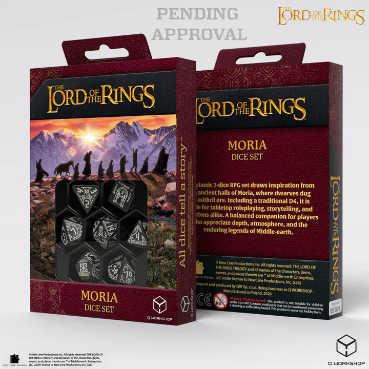 The Lord Of The Rings: Moria Dice Set (Pre-Order)