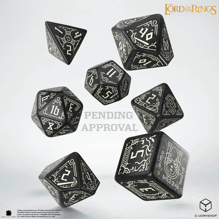 The Lord Of The Rings: Moria Dice Set (Pre-Order) - Image 2