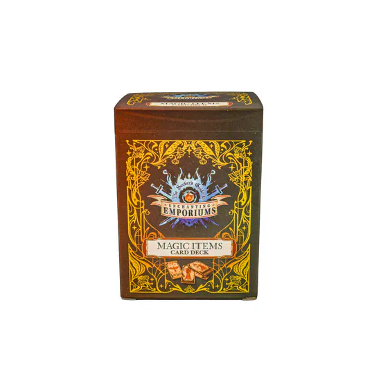 The Seeker’s Guide to Enchanting Emporiums: Magic Item Card Deck