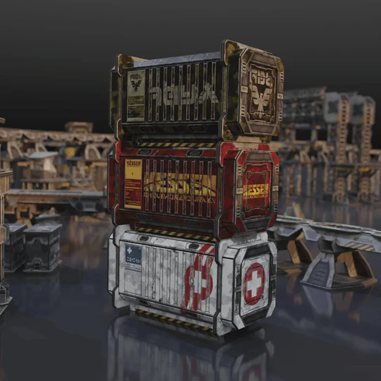 Tinkerturf: Cargo Containers 1 - Add-On (Pre-Order) - Image 2