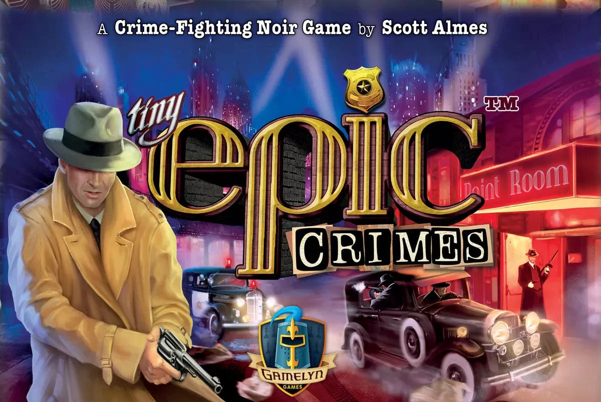 Tiny Epic Crimes with Kingpin Expansion