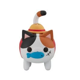 One Piece: Monkey D. Luffy - Tokotoko NyanPieceNyan! Megahouse Mega Cat Project Figure