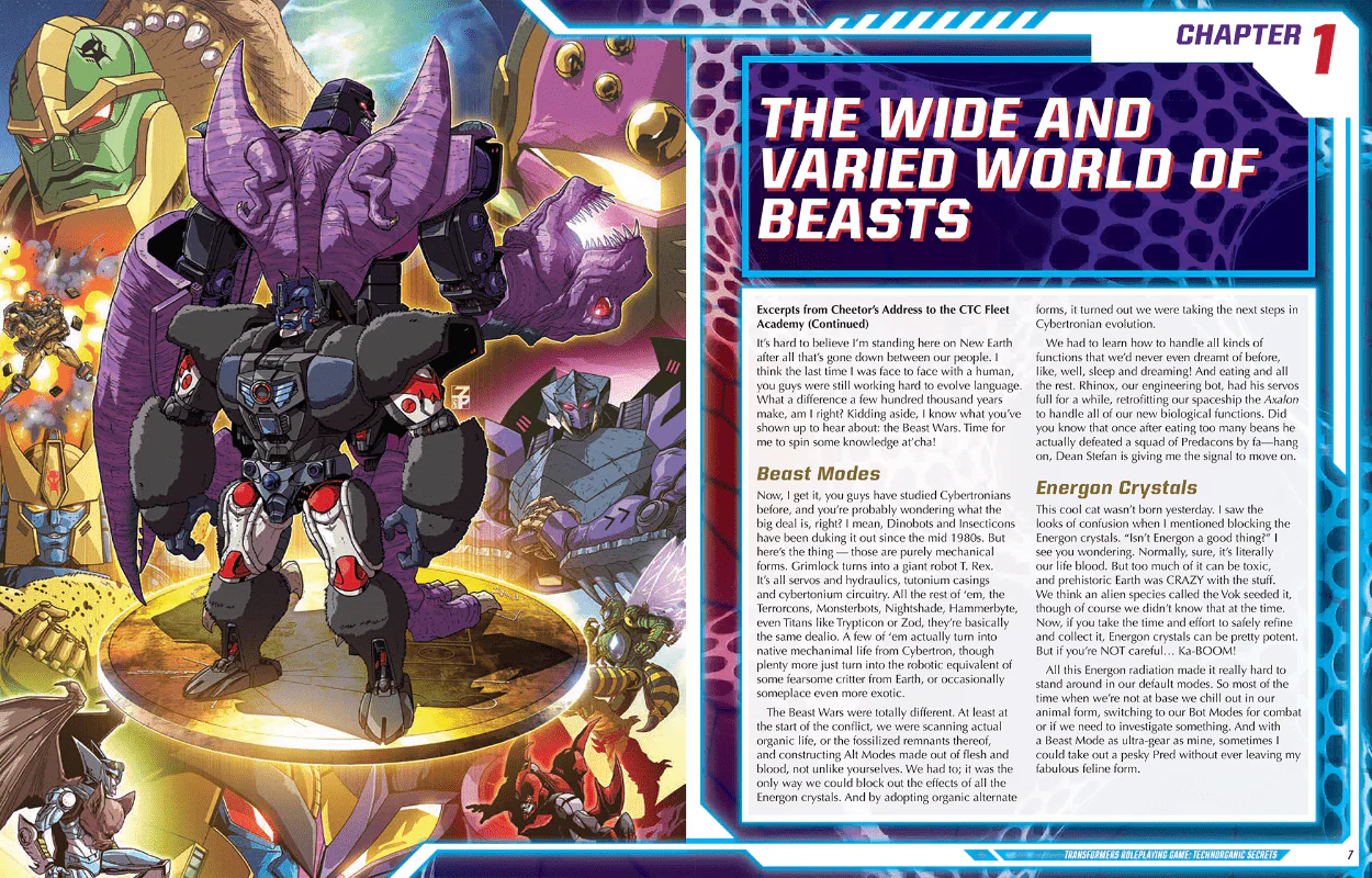Transformers: RPG - Technorganic Secrets Sourcebook - Image 4