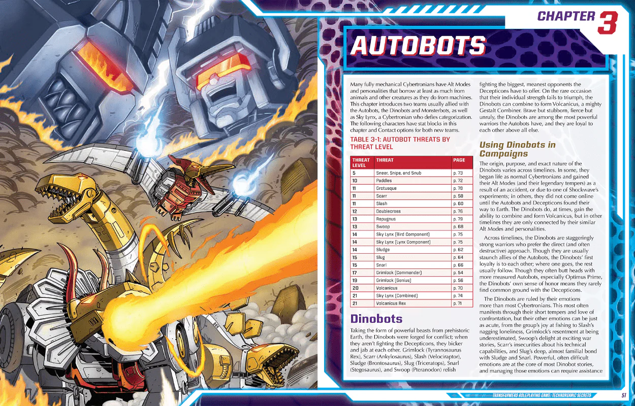 Transformers: RPG - Technorganic Secrets Sourcebook - Image 7