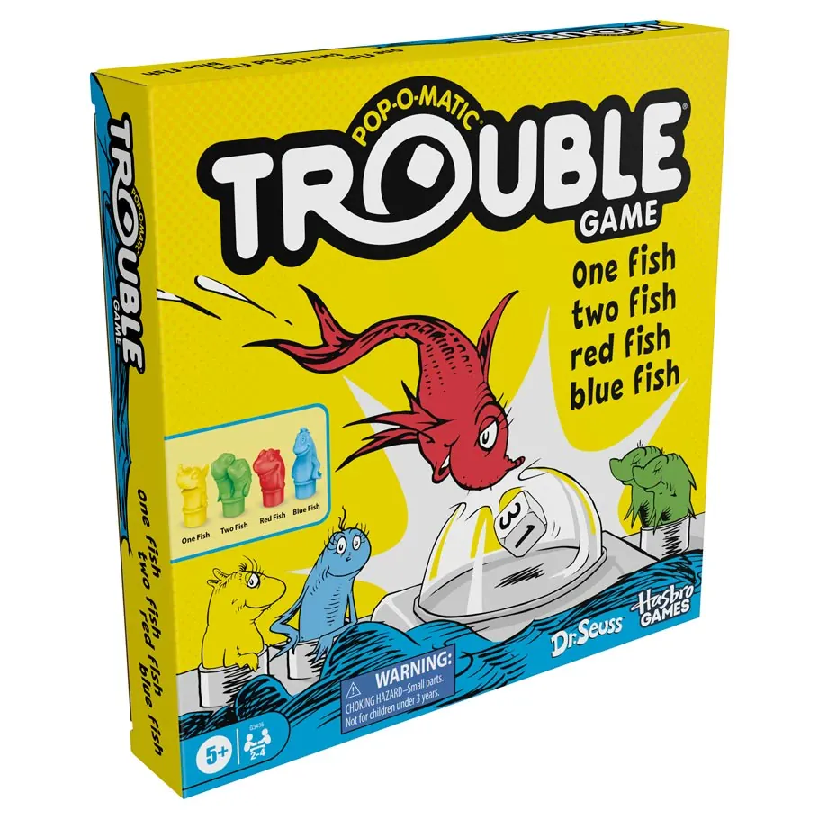 Trouble: Dr. Seuss - One Fish Two Fish Red Fish Blue Fish (Pre-Order)