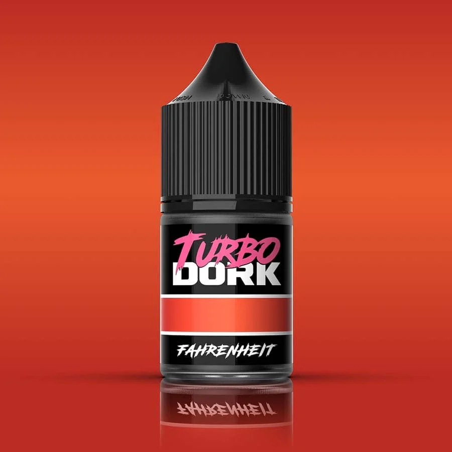 Turbo Dork: Metallics Acrylic Paint: Fahrenheit (22ml Bottle)
