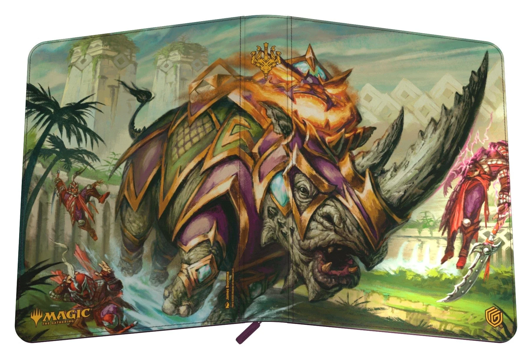 Ultimate Guard - Zipfolio 360 Xenoskin Magic: The Gathering Tarkir: Skirmish Rhino