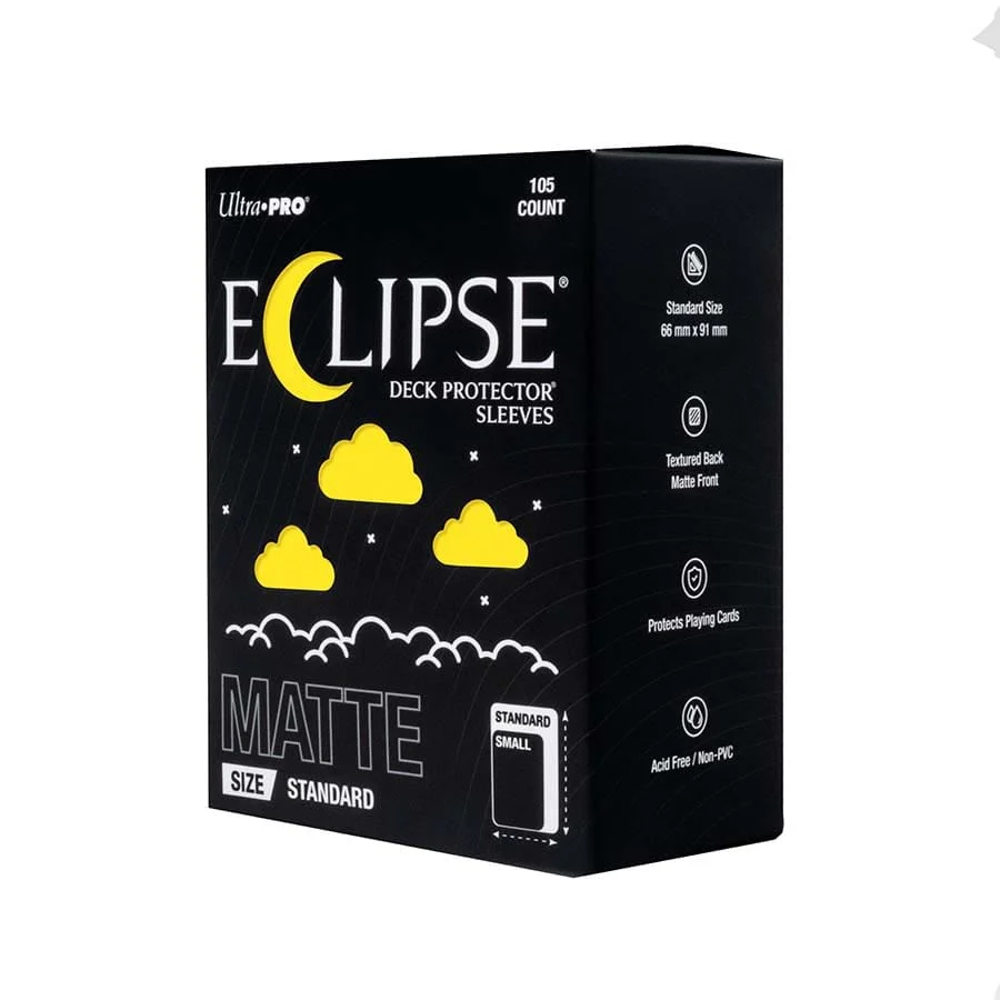 Ultra Pro: Eclipse Deck Protector Sleeves: Standard Matte - Lemon Yellow