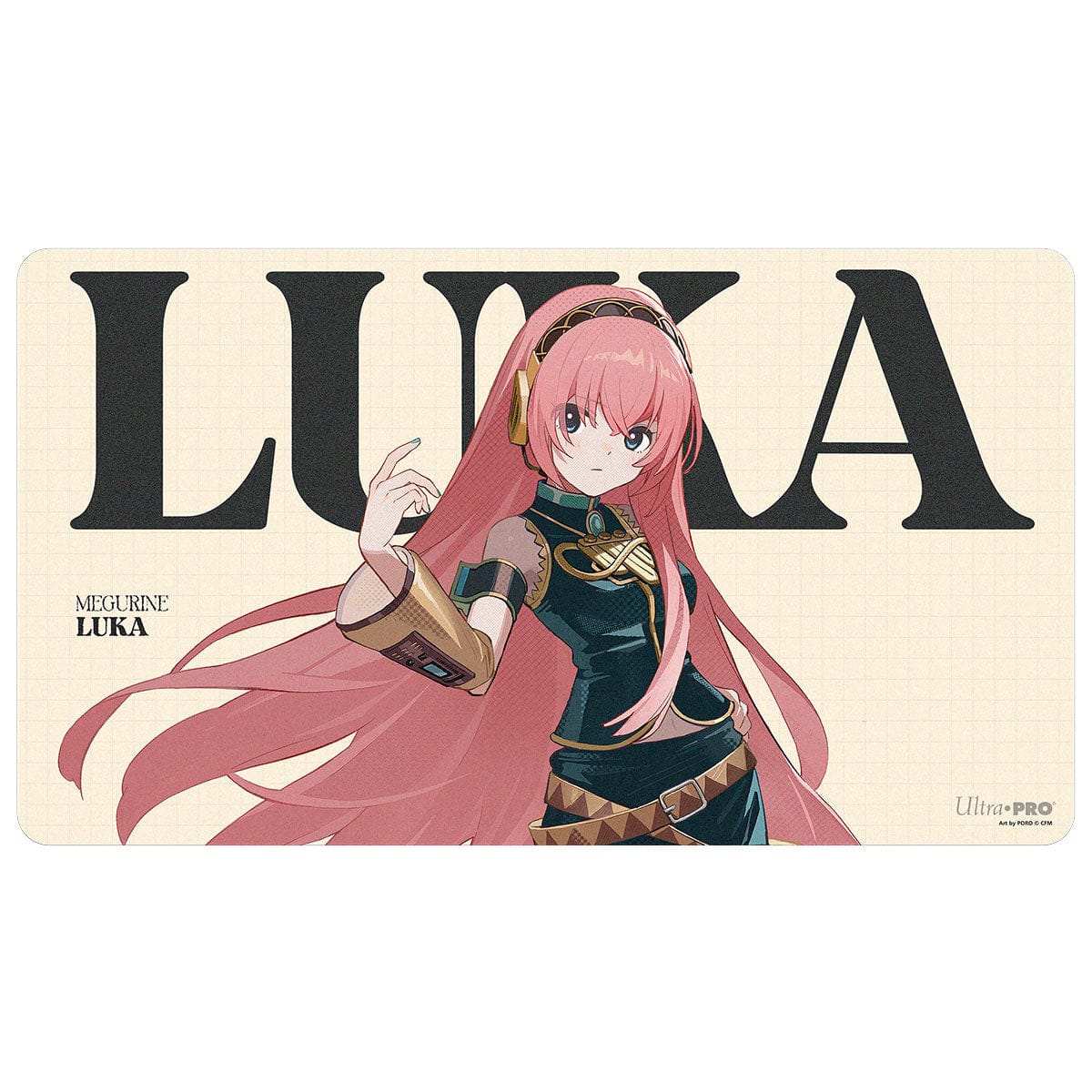 Ultra Pro: Playmat: Vocaloid Retro Soundscapes - Luka (Pre-Order)