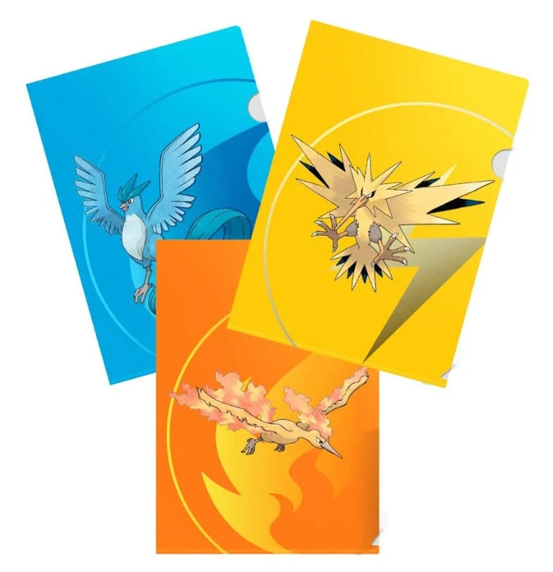 Ultra Pro: Pokemon - 3-Pack Tournament Folios featuring Zapdos, Moltres, and Articuno