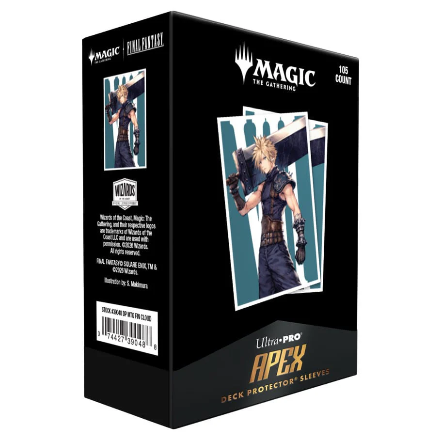 Ultra Pro Apex Sleeves: Magic the Gathering: Final Fantasy - Cloud, Ex-Soldier (105ct) (Pre-Order)