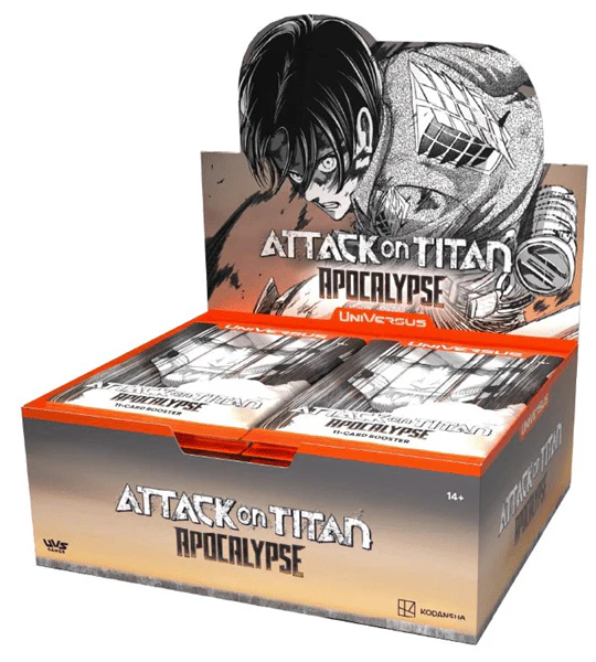 Universus CCG: Attack on Titan: Apocalypse [Booster Display]