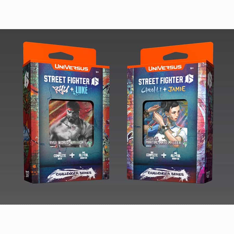 Universus CCG: Challenger Series - Street Fighter 6 (Set of 2 decks)