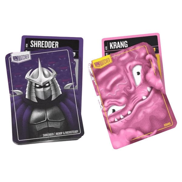 Unmatched Adventures: Teenage Mutant Ninja Turtles - Shredder / Krang Hero Deck Expansion - Image 2