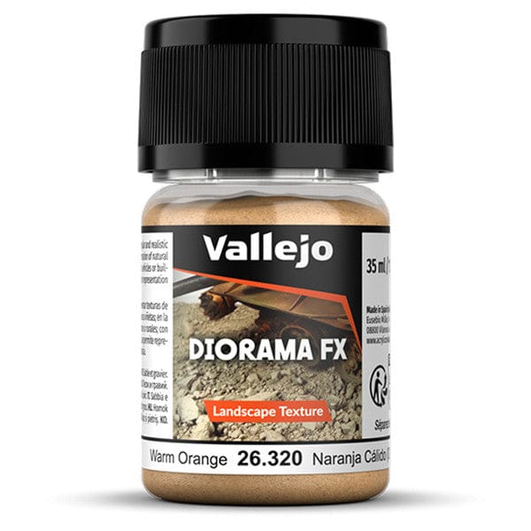 Vallejo: Diorama Effects 26.320 - Landscape | Warm Orange 0.1-1 mm (35ml)