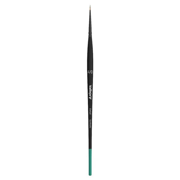 Vallejo Brush: Detail Brush: Round Synthetic No. 4/0