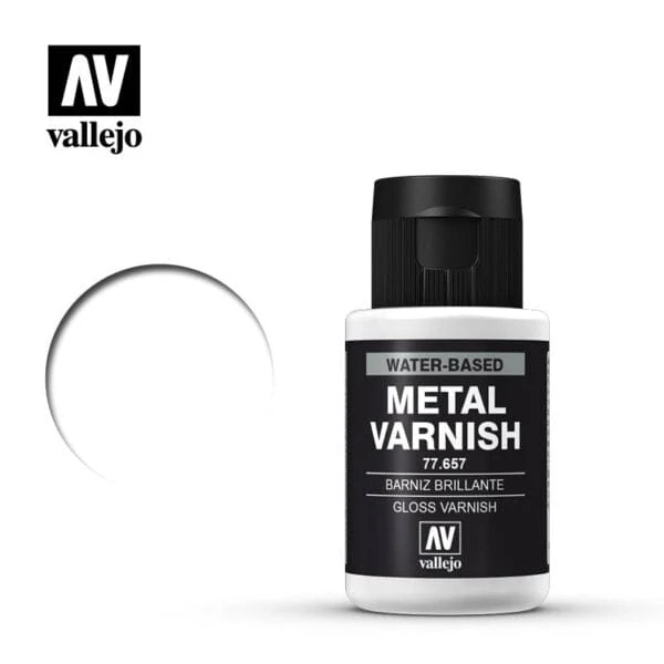 Vallejo: Metal Color 77.657 - Gloss Metal Varnish 32ml