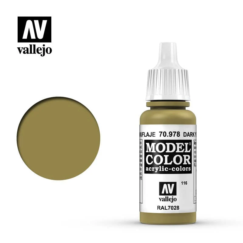 Vallejo: Model Color 70.978 - Dark Yellow