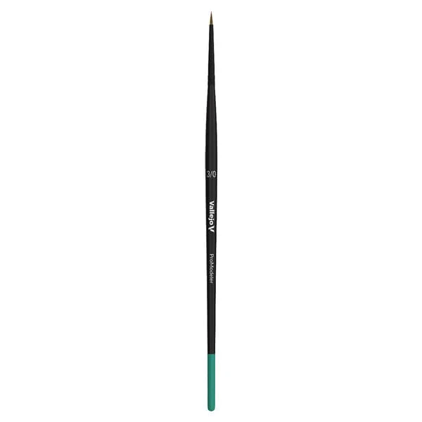 Vallejo Pro Modeler Brush: Natural Hair Round No. 3/0