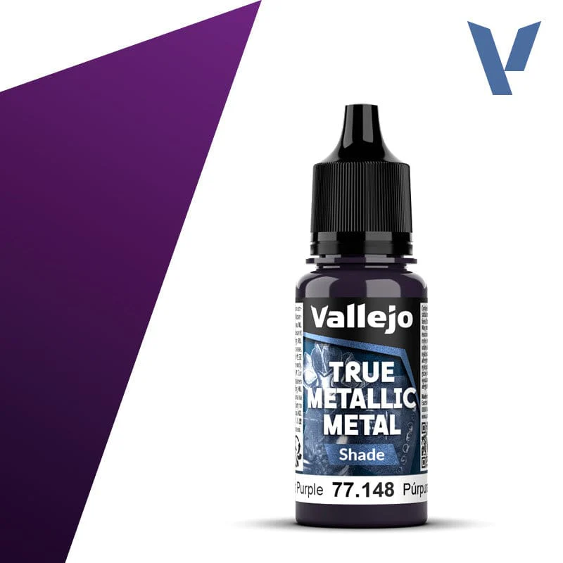 Vallejo: True Metallic Metal Shade 77.148 - Amethyst Purple (18 ml)