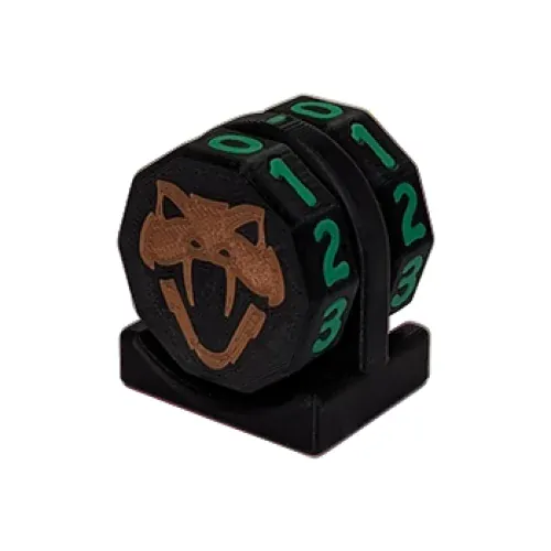 Viper Copperhead Life Counter – Black w/ Green