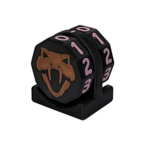 Viper Copperhead Life Counter – Black w/ Pink