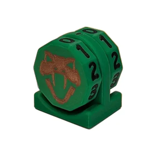 Viper Copperhead Life Counter – Green w/ Black