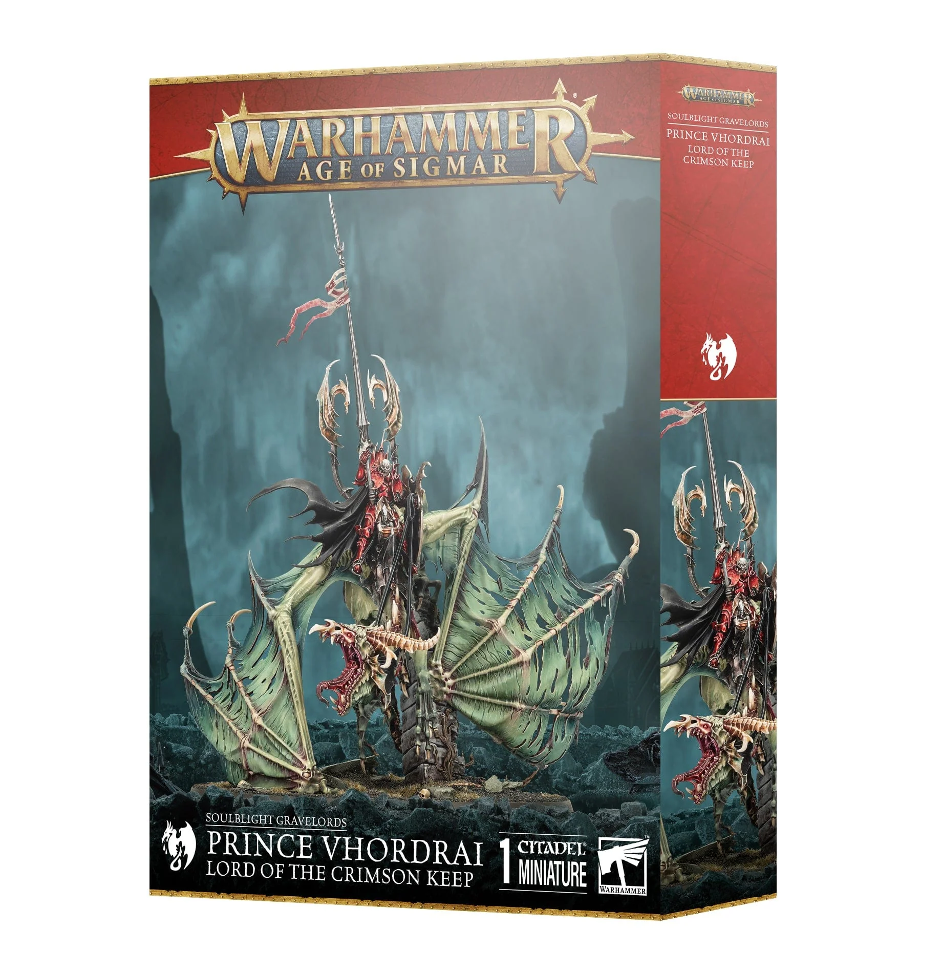 Age of Sigmar: Soulblight Gravelords - Prince Vhordrai, Lord of the Crimson Keep