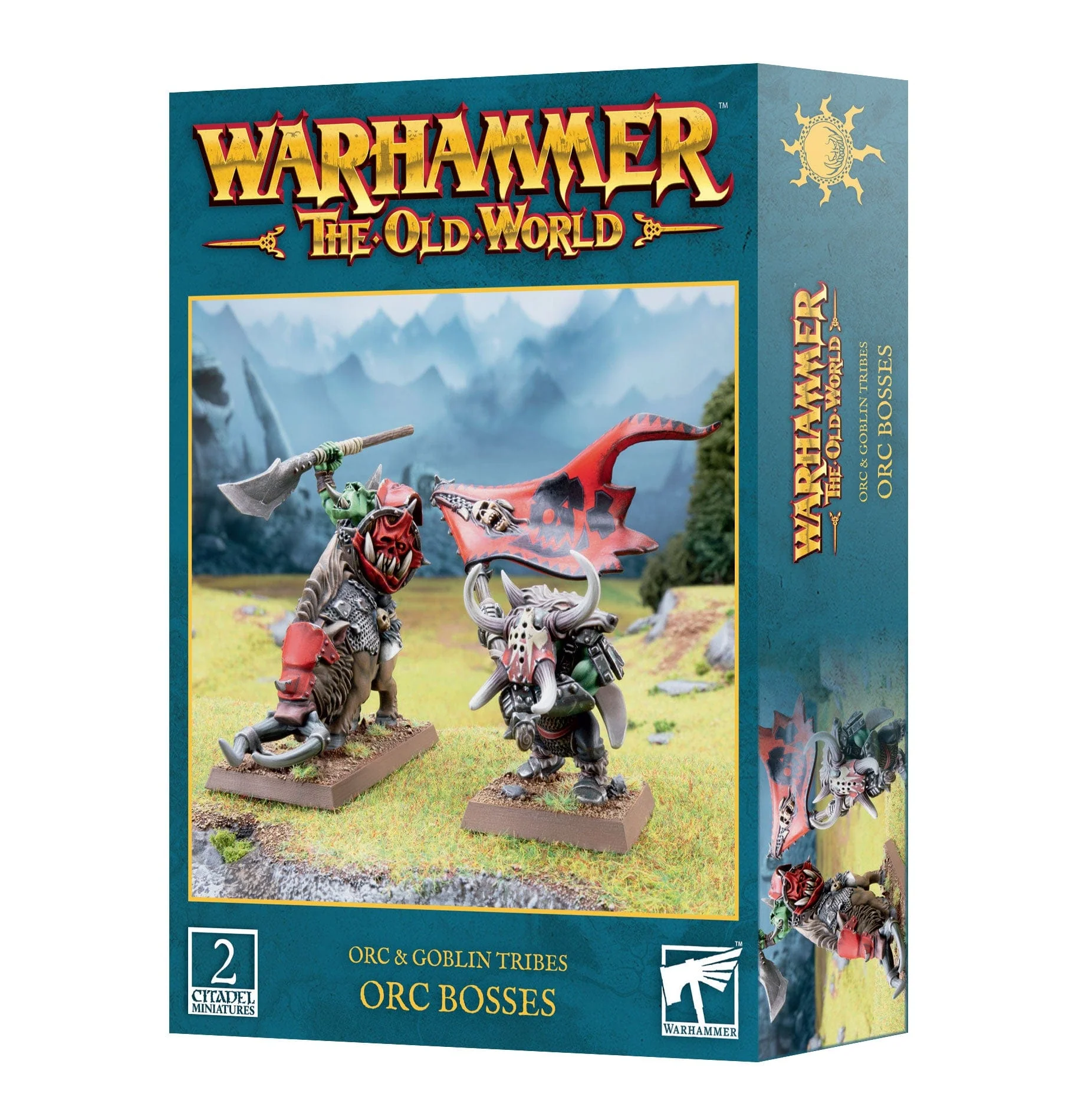 Warhammer The Old World: Orcs and Goblins - Orc Bosses