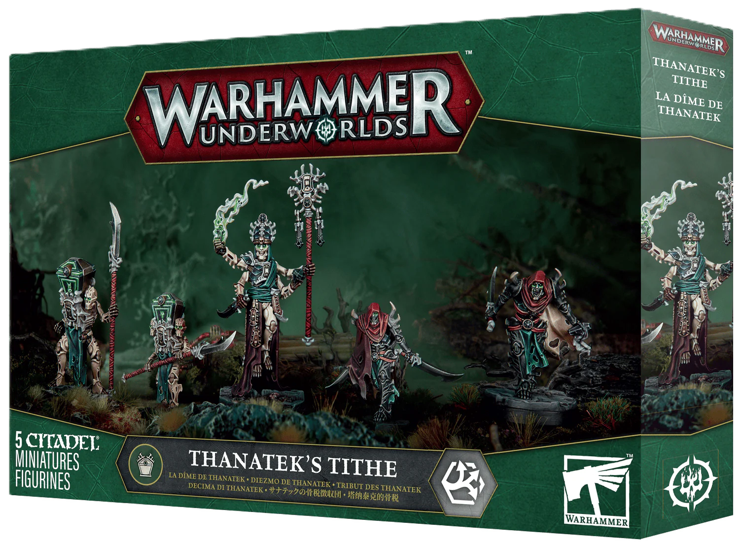 Warhammer Underworlds: Ossiarch Bonereapers - Thanatek's Tithe Warband