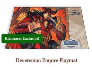 Warlord: Saga of the Storm CCG - Kickstarter Exclusive Deverenian Empire Playmat